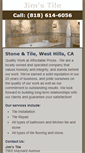 Mobile Screenshot of jimstileandflooring.com