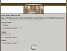 Tablet Screenshot of jimstileandflooring.com